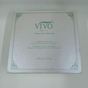 Vivo Per Lei Green Diamond Collagen Renewal Face Mask 2.12 Oz Anti-Aging